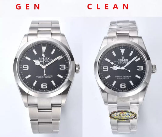 Real vs Fake: Clean Factory Rolex Explorer 1st Generation M124270 with 3230 Movement 36mm