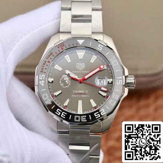 Tag Heuer Aquaracer Calibre 5 English Premier League Limited 43mm Mechanical Watches 1:1 Best Edition Swiss ETA2824-2 25J