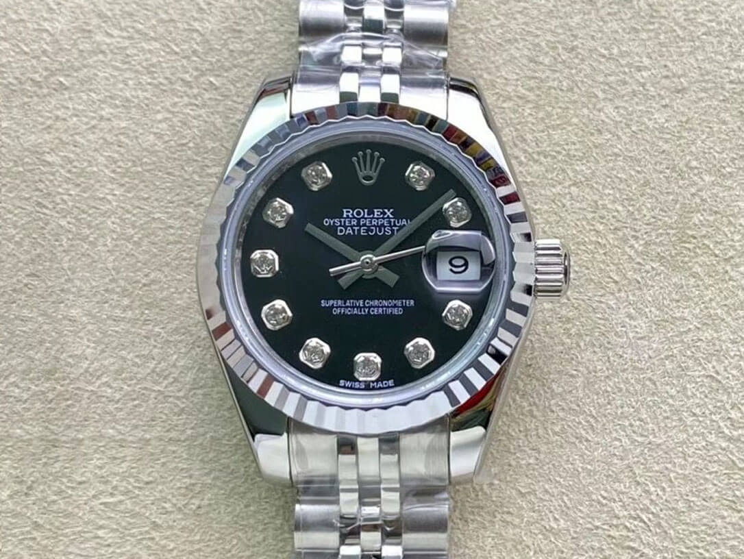 Rolex Datejust 279174 28 mm 1:1 Best Edition BP Factory schwarzes Zifferblatt