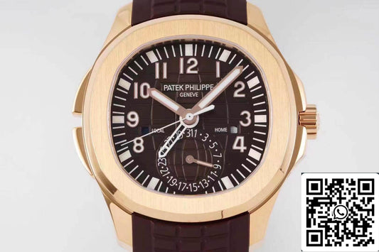 Patek Philippe Aquanaut 5164R-001 1:1 Best Edition ZF Factory Brown Dial