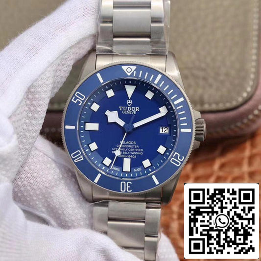 Tudor Pelagos M25600TB-0001 1:1 Best Edition XF Factory V4 blaues Zifferblatt
