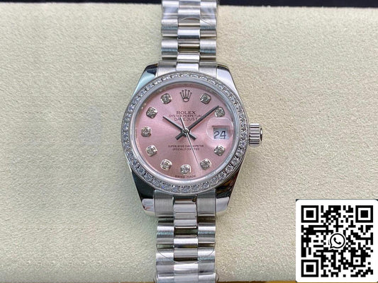Rolex Datejust M279139RBR-0005 28MM 1:1 Best Edition BP Factory Pink Dial