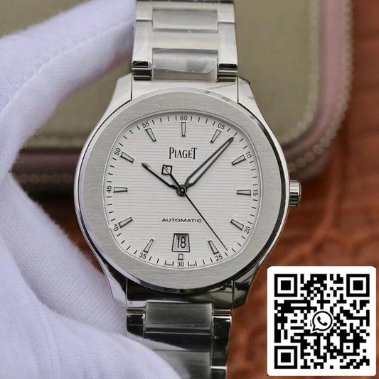 Piaget Polo’ S G0A41001 Stainless Steel 42mm MKS Factory 1:1 Best Edition Swiss ETA1110 White Textured Dial
