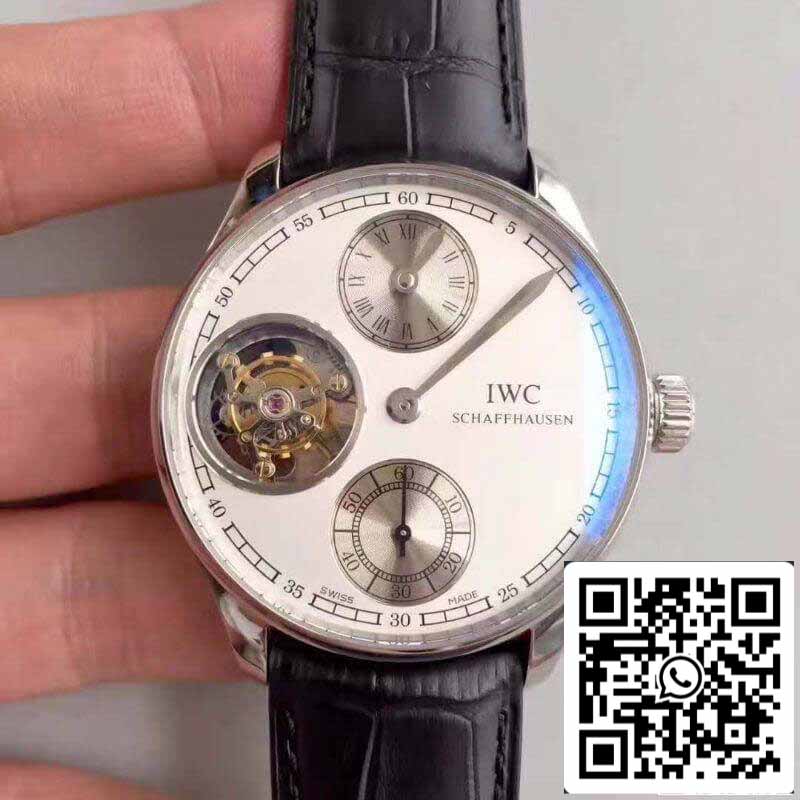 IWC Portugieser IW544601 YL Factory 1:1 Best Edition Schweizer Tourbillon weißes Zifferblatt