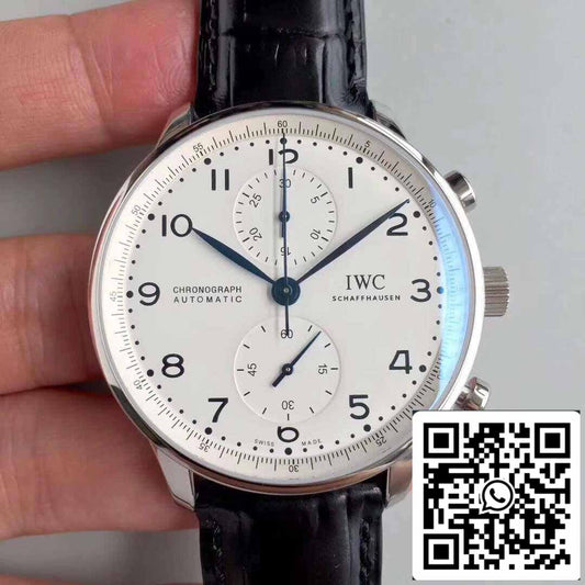IWC Portuguese IW371602 YL Factory 1:1 Best Edition Swiss ETA69355 White Dial