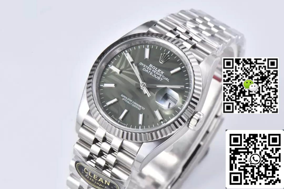 Rolex Datejust M126234-0047 36MM 1:1 Meilleure édition Clean Factory Cadran vert