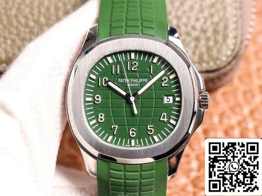 Patek Philippe Aquanaut 5168G 1:1 Best Edition ZF factory green dial Swiss Cal.324 SC