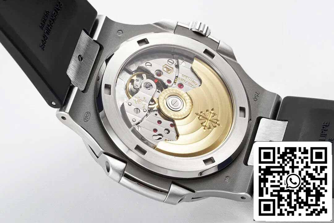 Patek Philippe Nautilus 5711 1:1 Best Edition PPF Factory schwarzes Kautschukarmband