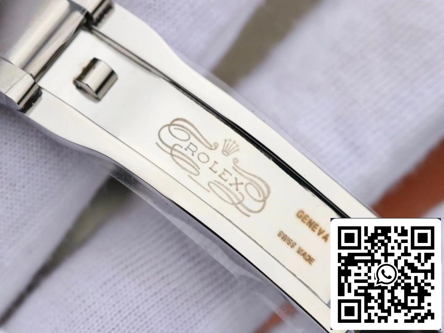 Rolex Sky Dweller 326939 Best 1:1 Edition Noob Factory Schwarzes Zifferblatt und Silber