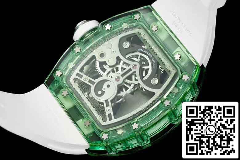 Richard Mille RM26-01 Tourbillon Best 1:1 Edition RM Factory Green Skeleton Dial