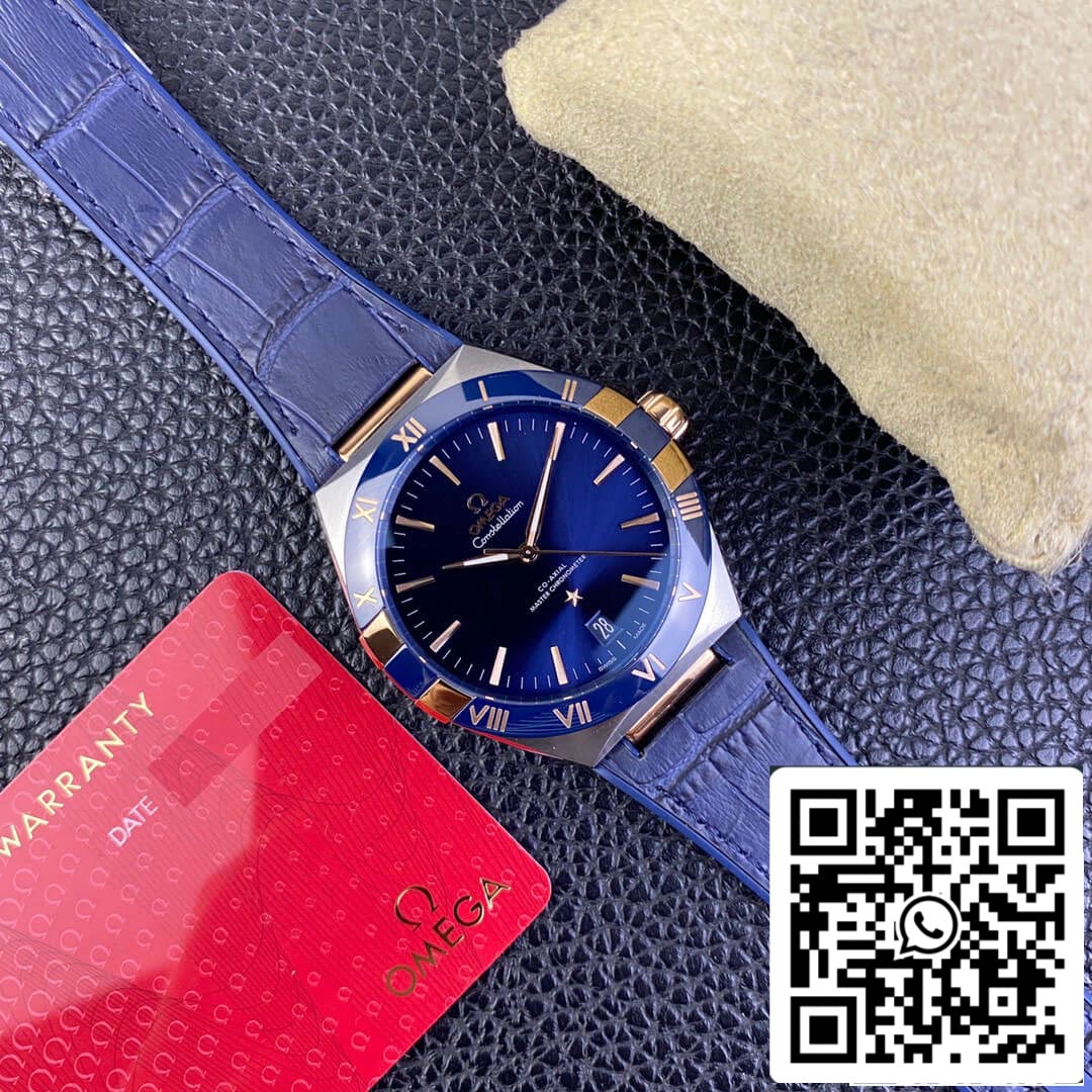 SBF Omega Constellation 131.23.41.21.03.001 1:1 Best Edition VS Factory Blue Dial