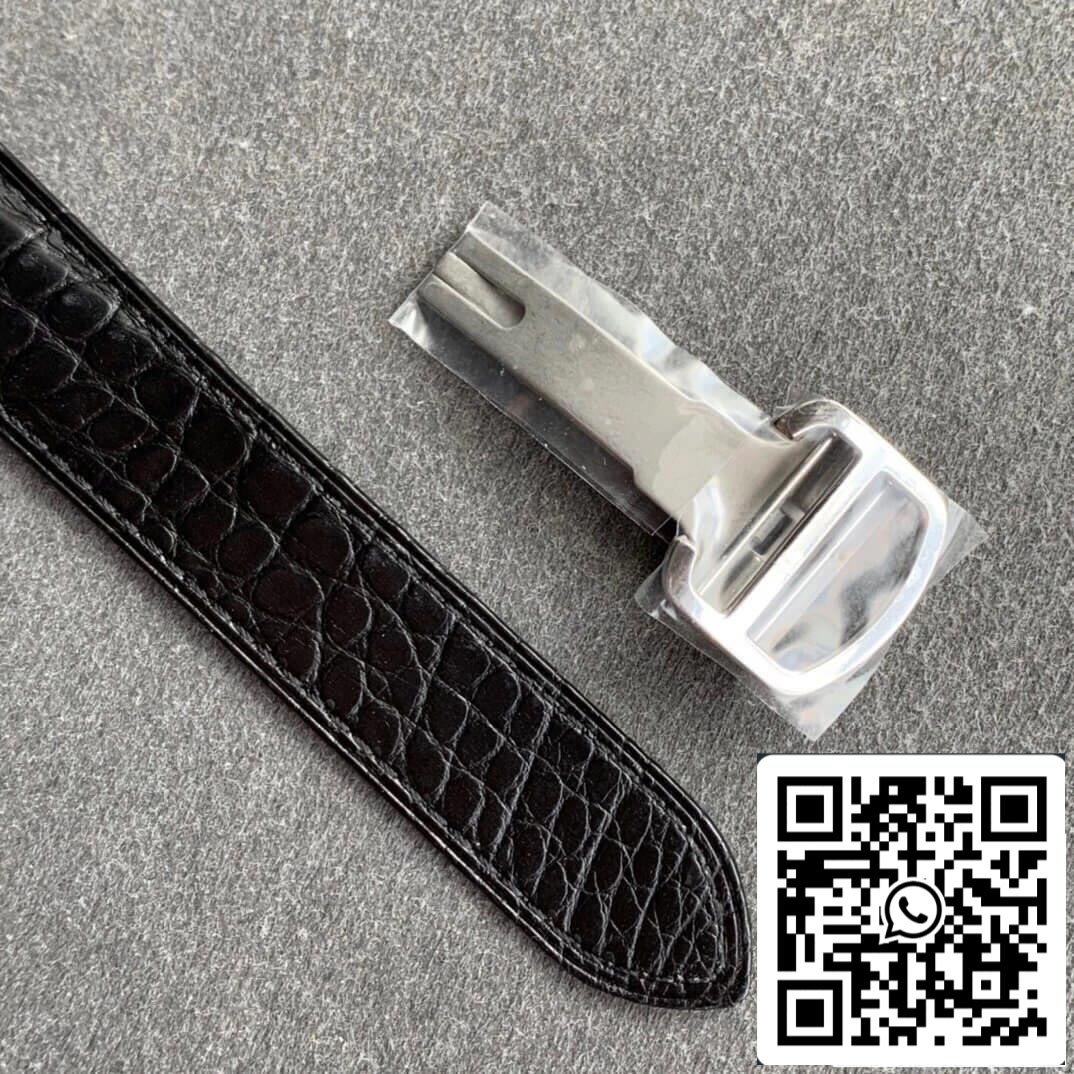 Cartier Tank 1:1 Best Edition K11 Factory Black Leather Strap