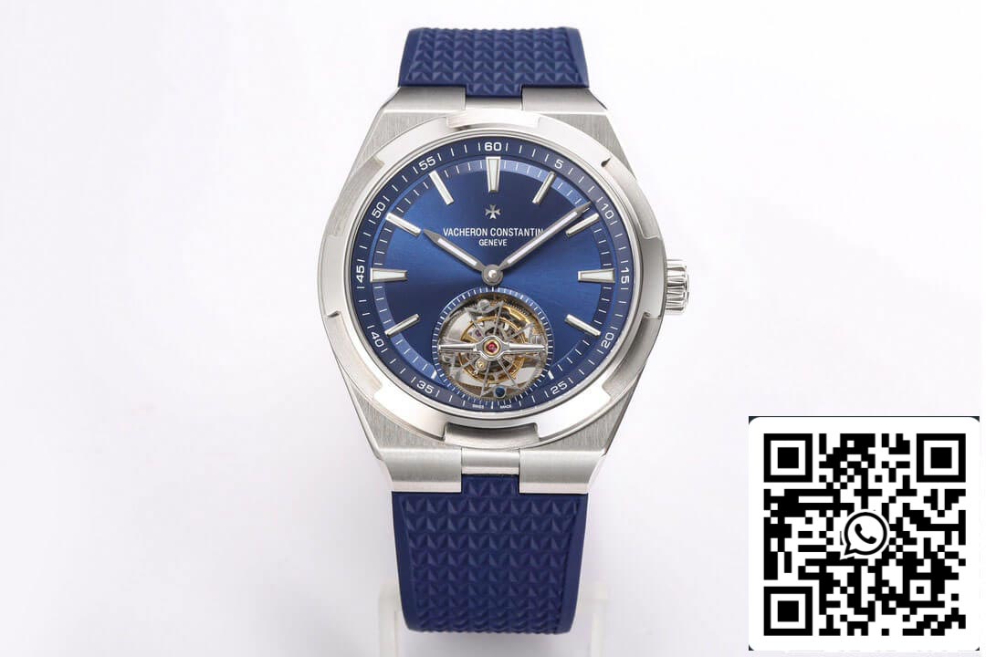 Vacheron Constantin Overseas Tourbillon 6000V/110A-B544 1:1 Meilleure édition BBR Factory Bracelet en caoutchouc