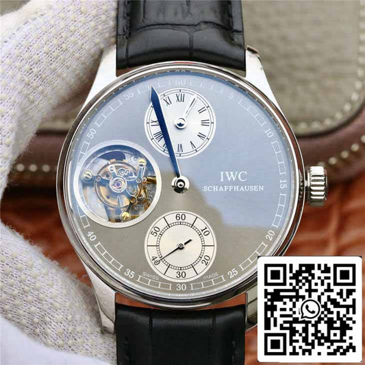 IWC Portuguese IW544603 ZF Factory 1:1 Best Edition Tourbillon Grey Dial