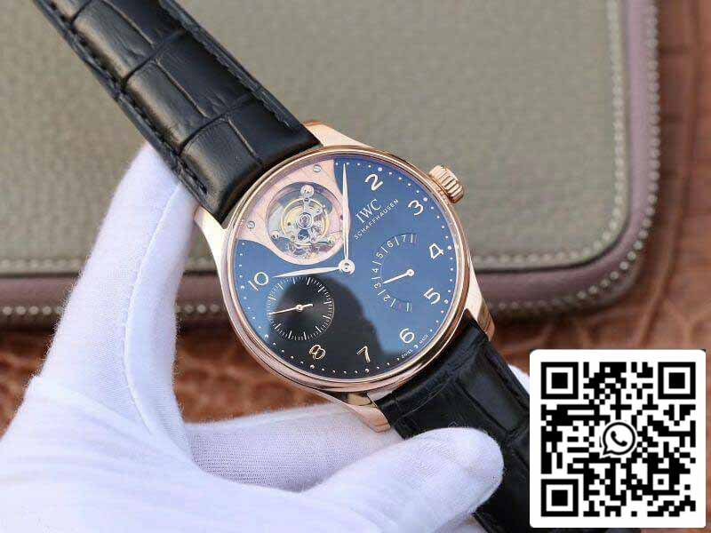 IWC Portugieser IW504210 Tourbillon 18K Roségold 1:1 Best Edition Schweizer automatisches kompliziertes Tourbillonwerk