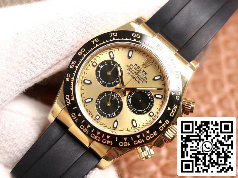 Rolex Daytona M116518LN-0048 1:1 Best Edition Noob Factory Champagner Zifferblatt Schweizer ETA4130