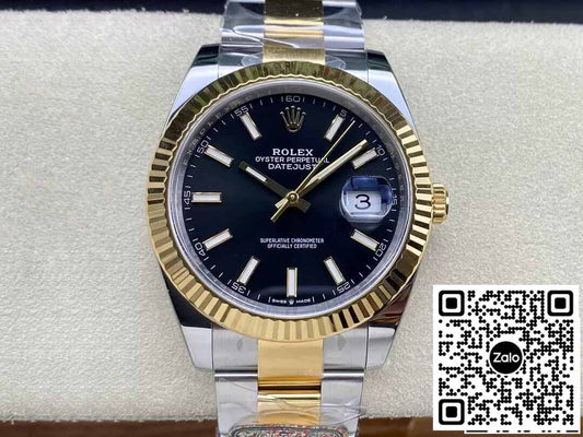 Rolex Datejust 41MM M126333-0013 1:1 Best Edition Clean Factory Black Dial