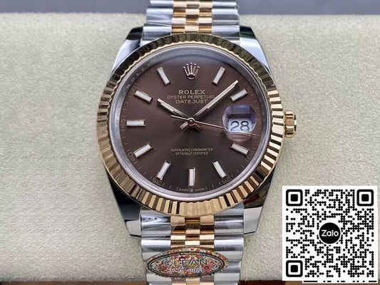 Rolex Datejust 41MM M126331-0002 1:1 Best Edition Clean Factory Rose Gold