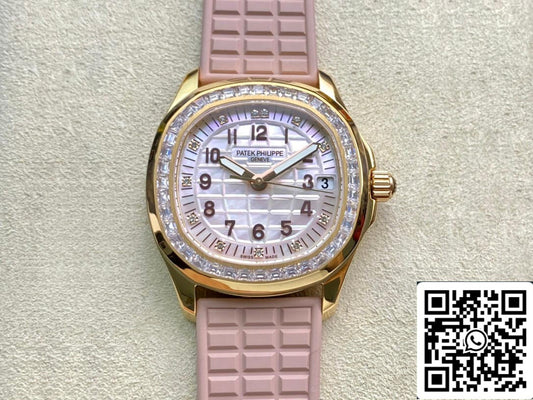 Patek Philippe Aquanaut 5072R-001 1:1 Best Edition PPF Factory Mother Of Pearl Dial