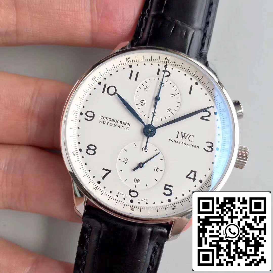 IWC Portugieser IW371602 YL Factory 1:1 Best Edition Schweizer ETA69355 Weißes Zifferblatt