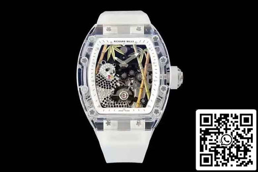 Replik Richard Mille RM26-01 Tourbillon 1:1 Best Edition RM Factory Weißes Armband