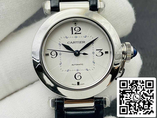 Cartier Pasha WSPA0012 35MM 1:1 Best Edition BV Factory White Dial