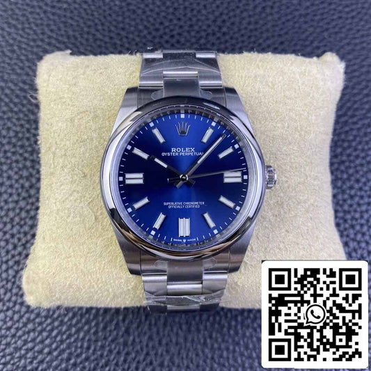 Rolex Oyster Perpetual M124300-0003 41MM 1:1 Best Edition Clean Factory Blue Dial