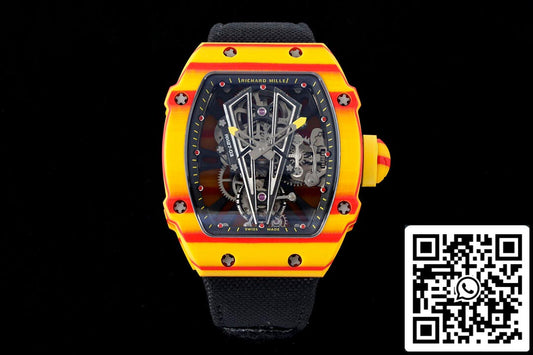 Richard Mille RM27-03 Rafael Nadal Tourbillon 1:1 Best Edition RM Factory Schwarzes Armband