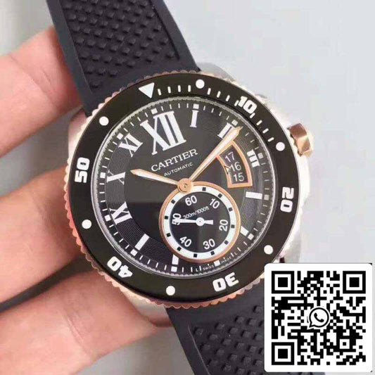 Calibre De Cartier Diver CRW7100055 JF Factory 1:1 Best Edition Swiss ETA9015