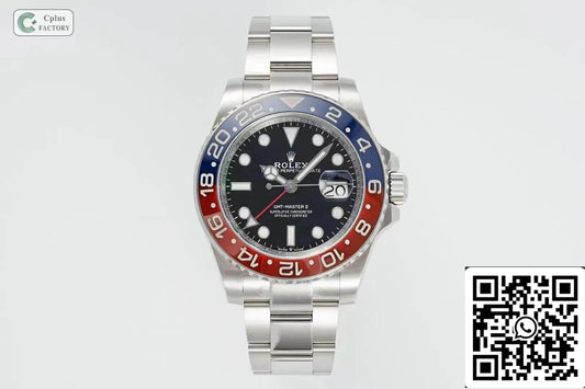 Rolex GMT Master II M126710BLRO-0002 1:1 Best Edition C+ Factory Red Blue Bezel