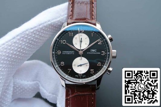 IWC Portugieser IW371404 1:1 Best Edition ZF Factory V7 Black Dial