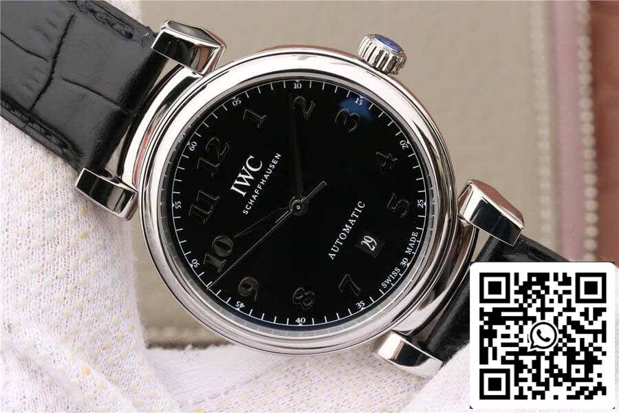 IWC Da Vinci IW356601 1:1 Best Edition MKS Factory schwarzes Zifferblatt