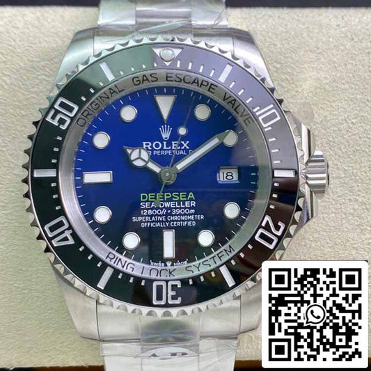 Rolex Deepsea Sea-Dweller 116660 “D-BLUE” AR Factory 1:1 Best Edition Swiss ETA3135 Blue/Black Dial