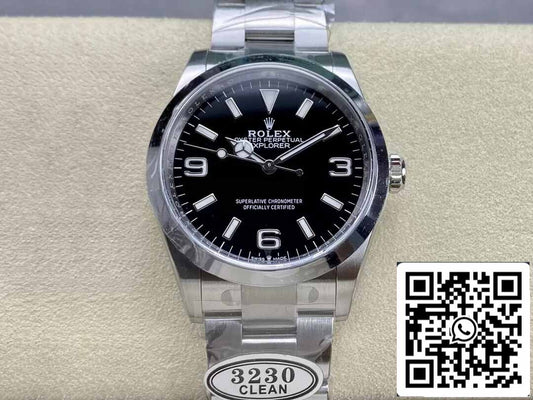 Rolex Explorer M124270-0001 36MM 1:1 Best Edition Clean Factory Black Dial
