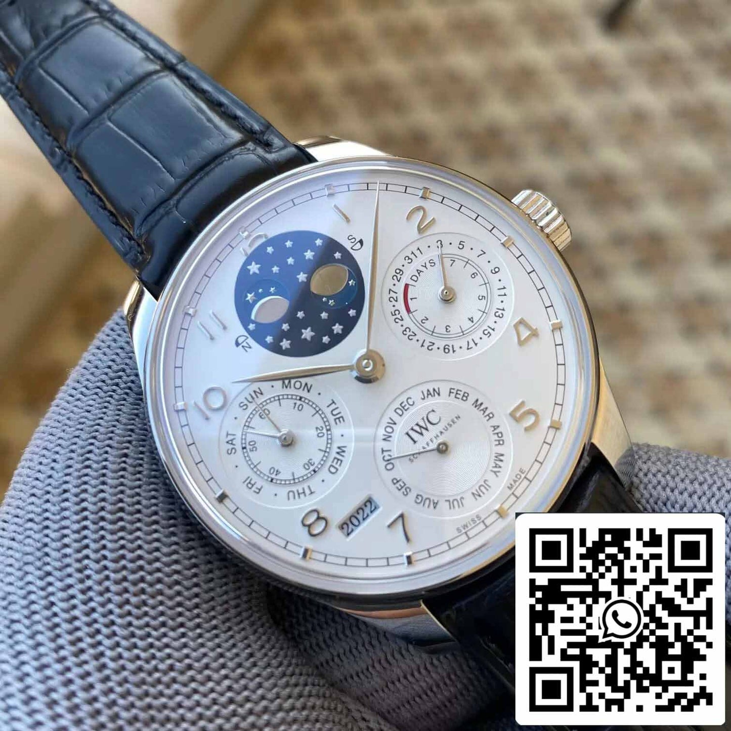 IWC Portugieser Ewiger Kalender IW503406 1:1 Best Edition APS Factory Weißes Zifferblatt
