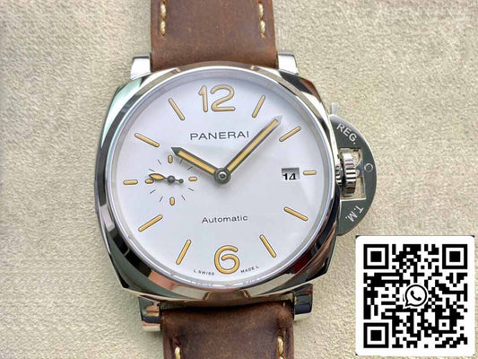 Panerai Luminor PAM01046 1:1 Best Edition VS Factory Weißes Zifferblatt