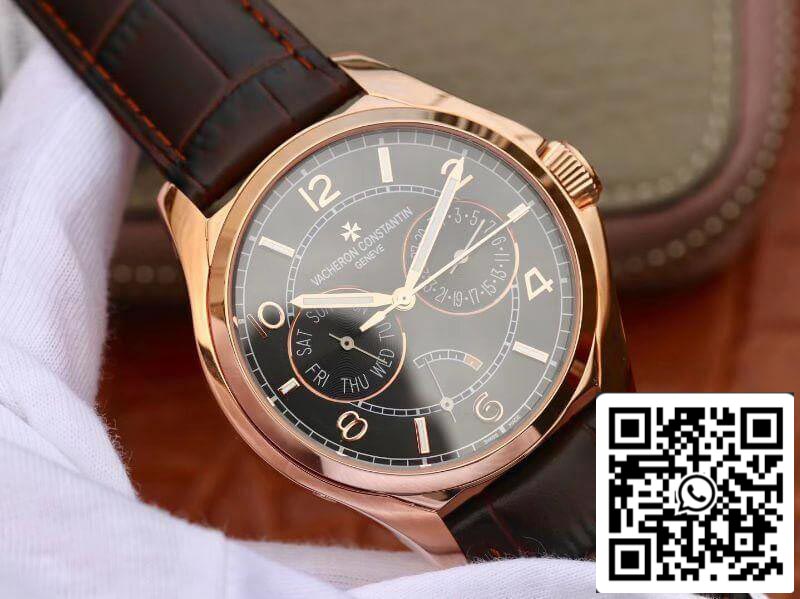 Vacheron Constantin FiftySix Day-Date 4400E/000R/B436 Boîtier en or rose 40 mm 1:1 Meilleure édition suisse ETA2475