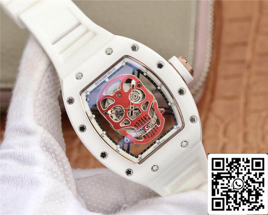 Richard Mille RM52-01 1:1 Best Edition KV Factory Weiße Keramik