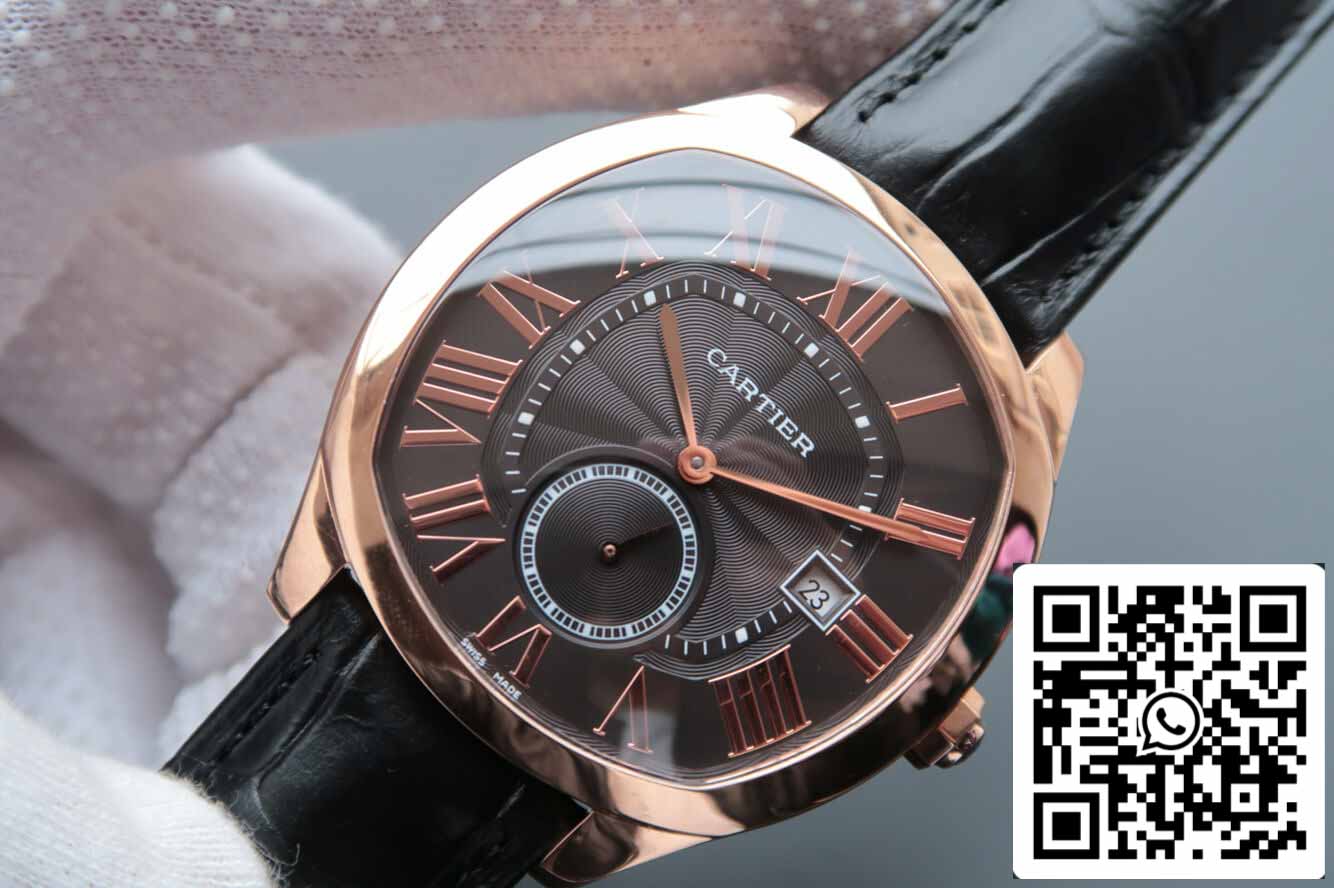 Drive De Cartier WGNM0004 1:1 Best Edition V6 Fabrik Roségold