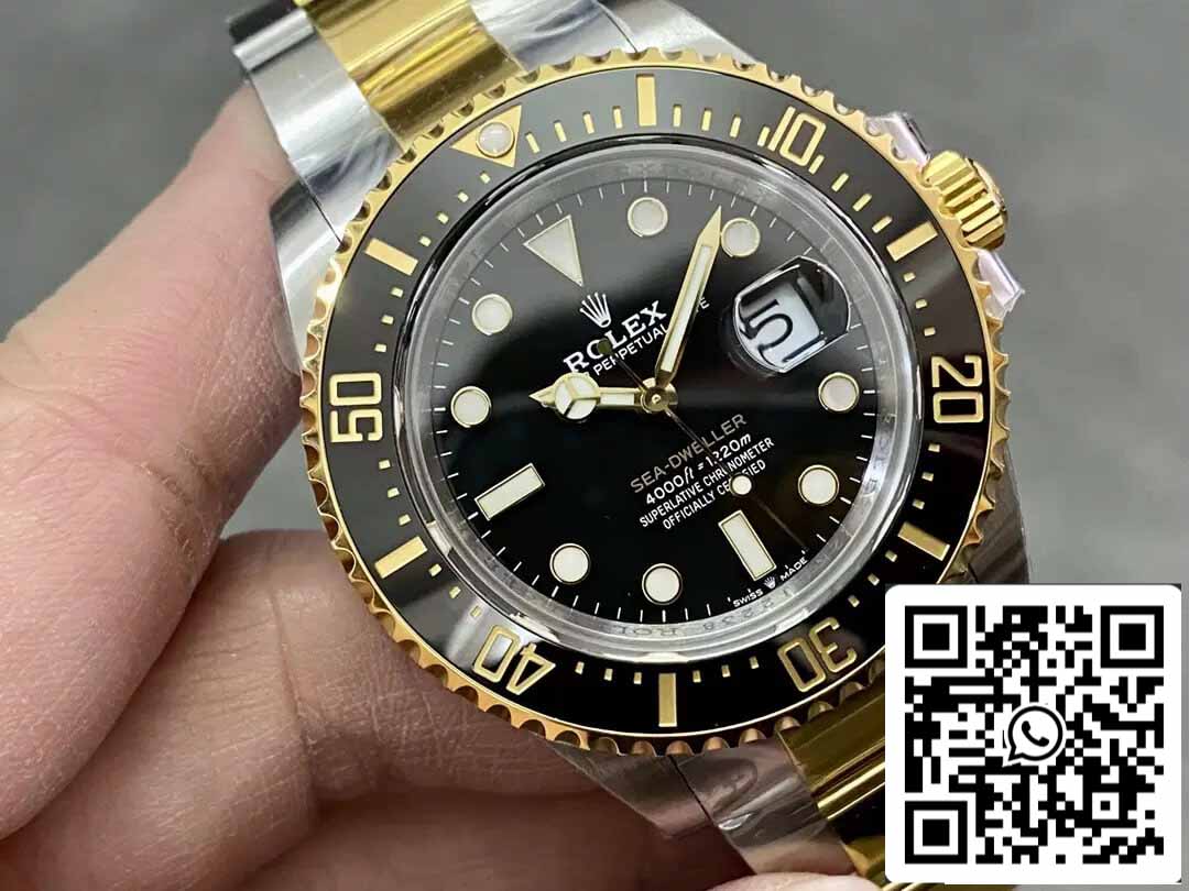 Rolex Sea Dweller M126603-0001 1:1 Beste Edition VS Fabrik Gelbgold