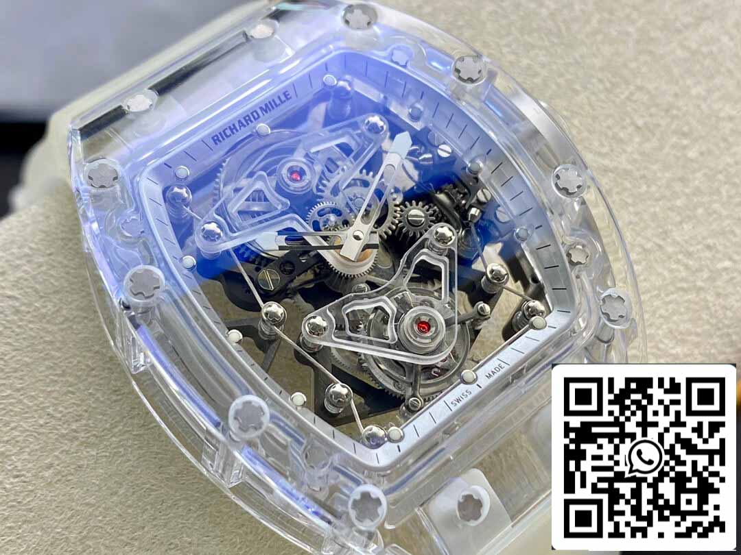 Richard Mille RM056 1:1 Meilleure édition EUR Cadran transparent d'usine