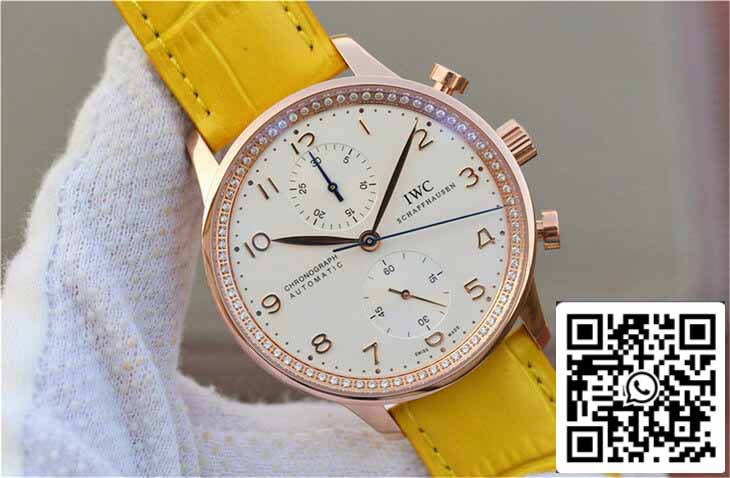 IWC Portugieser ZF Factory 1:1 Best Edition Gelbes Armband