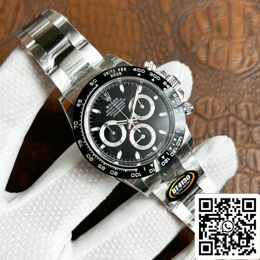 Rolex Daytona M116500LN-0002 1:1 Meilleure édition BT Factory Cadran noir