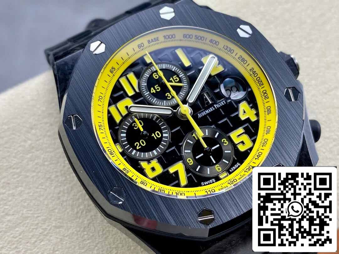 Audemars Piguet Royal Oak Offshore 26176FO.OO.D101CR.02 1:1 Best Edition JJF Factory schwarzes Zifferblatt