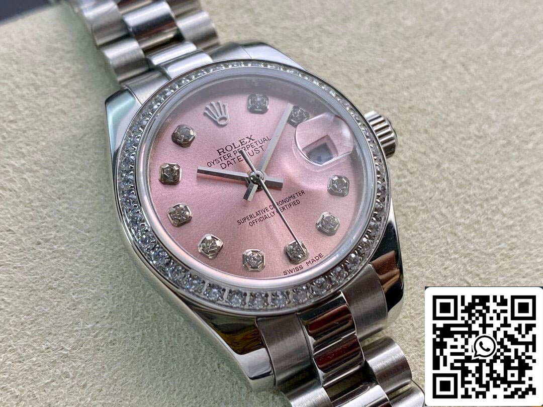 Rolex Datejust M279139RBR-0005 28MM 1:1 Meilleure édition BP Factory Cadran rose