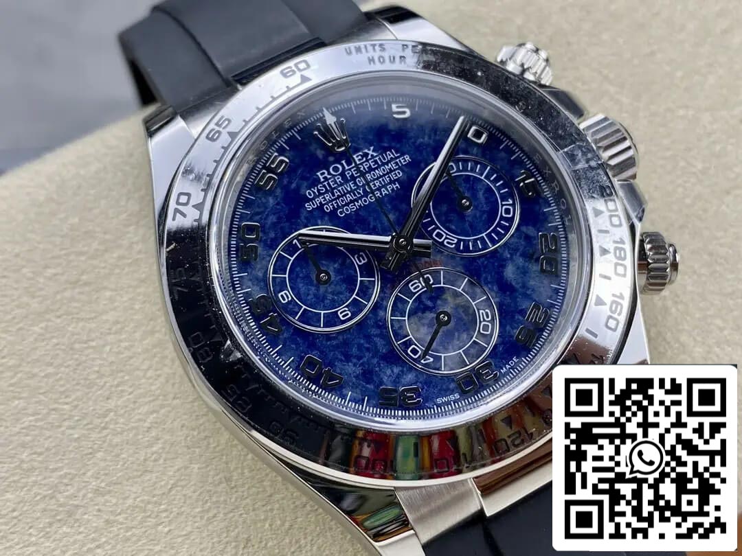 Rolex Cosmograph Daytona 1:1 Meilleure édition Clean Factory Cadran bleu sodalite