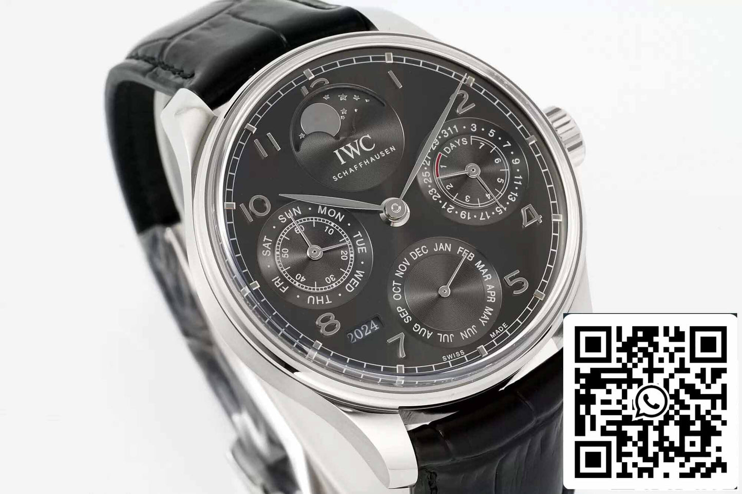 IWC Portugieser Ewiger Kalender IW503301 1:1 Best Edition APS Factory Graues Zifferblatt