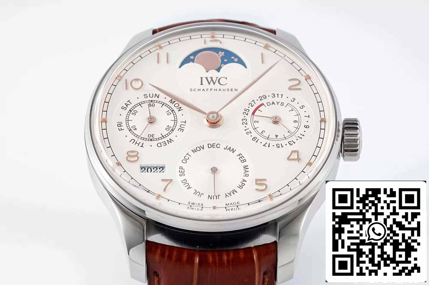 IWC Portugieser Ewiger Kalender IW503307 1:1 Best Edition APS Factory Weißes Zifferblatt