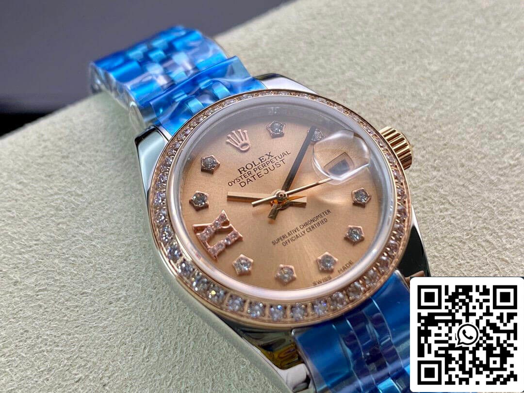 Rolex Datejust 28MM 1:1 Meilleure édition BP Factory Lunette en diamant
