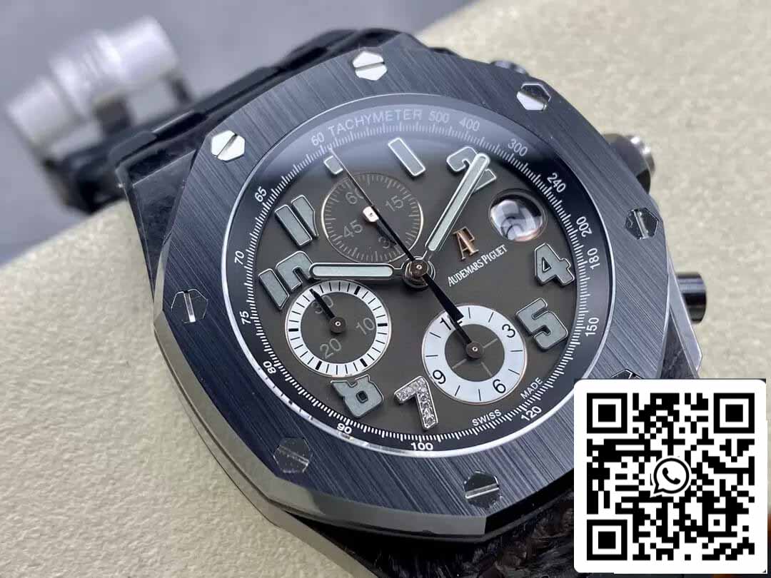 Audemars Piguet Royal Oak Offshore 26205AU.OO.D002CR.01 1:1 Best Edition APF Factory schwarzes Zifferblatt